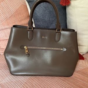 Lauren Ralph Lauren Taupe Purse